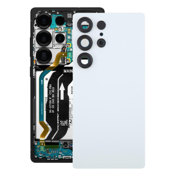 Samsung Galaxy S25 Ultra SM-S938 Back Cover with Camera Lens Frame | OEM Battery Back Glass Replacement