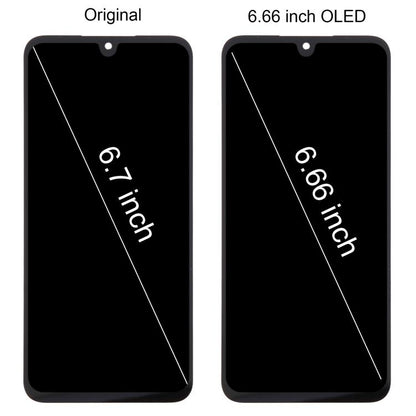 For Samsung Galaxy A16 5G SM-A166B 6.66 inch EU Version OLED LCD Screen Digitizer Full Assembly with Frame