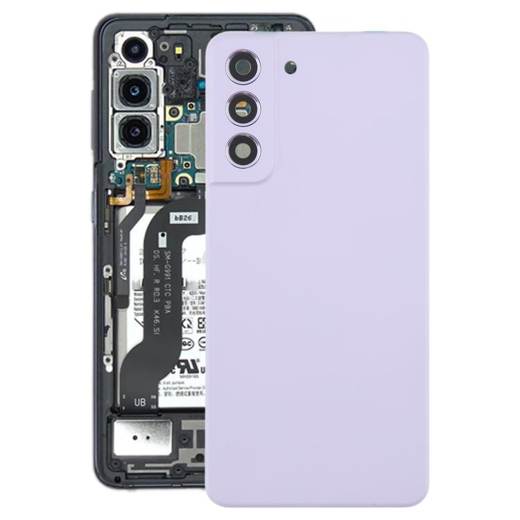 Samsung Galaxy S21 FE Back Cover with Camera Lens Frame | Rear Glass Housing Replacement