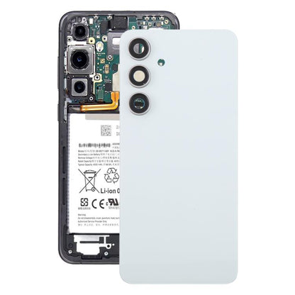Samsung Galaxy S24 FE Back Cover with Camera Lens Frame | Rear Glass Housing Replacement