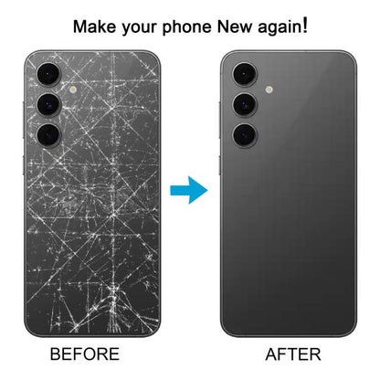 Samsung Galaxy S24 FE Back Cover with Camera Lens Frame | Rear Glass Housing Replacement