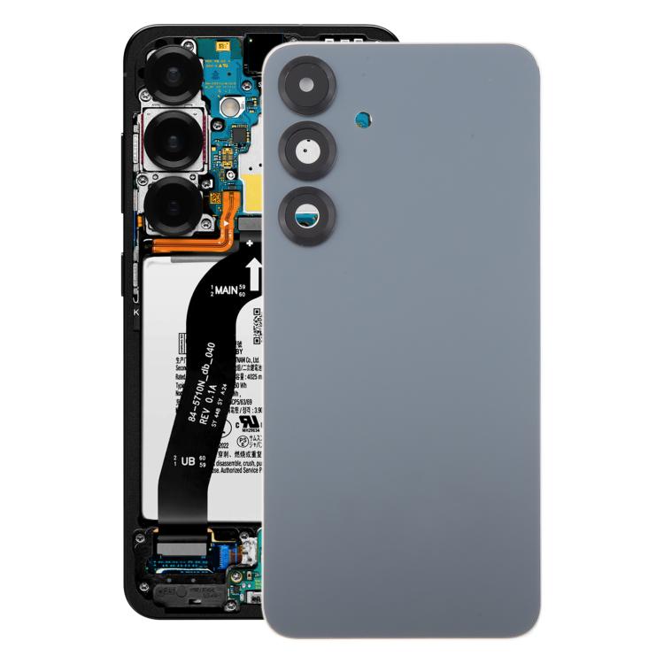 Samsung Galaxy S25+ SM-S936B Back Cover with Camera Lens Frame | Rear Glass Housing Replacement