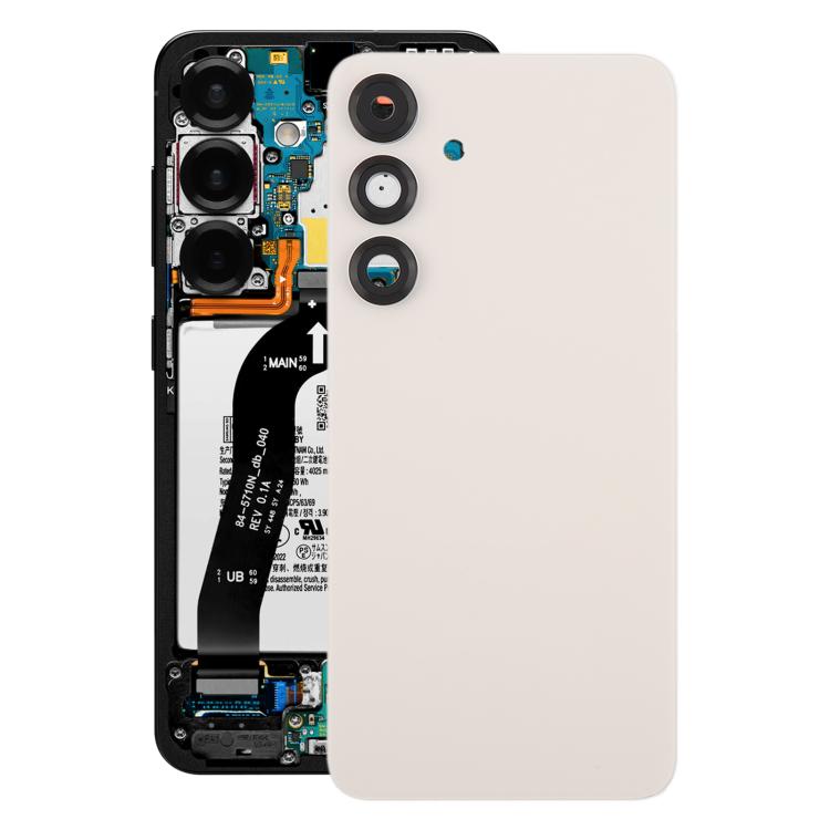 Samsung Galaxy S25+ SM-S936B Back Cover with Camera Lens Frame | Rear Glass Housing Replacement