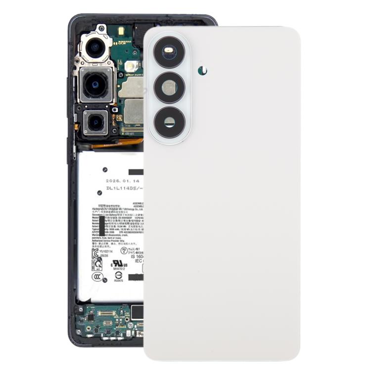 Samsung Galaxy S26+ SM-S947B Back Glass Battery Cover with Camera Lens Frame | Rear Housing Replacement (OEM)