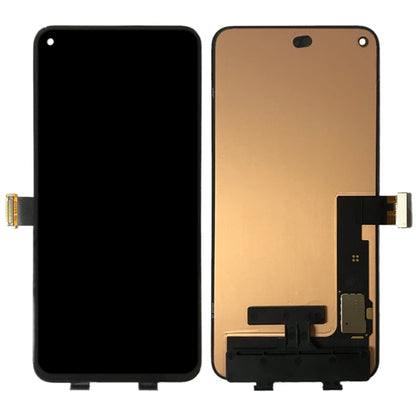 OLED Material LCD Screen and Digitizer Full Assembly for Google Pixel 5 GD1YQ GTT9Q, For Google Pixel 5