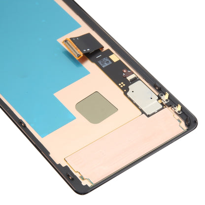For Google Pixel 7 Pro GV4BC GE2AE Original AMOLED LCD Screen Digitizer Full Assembly with Frame, For Google Pixel 7 Pro(Original)