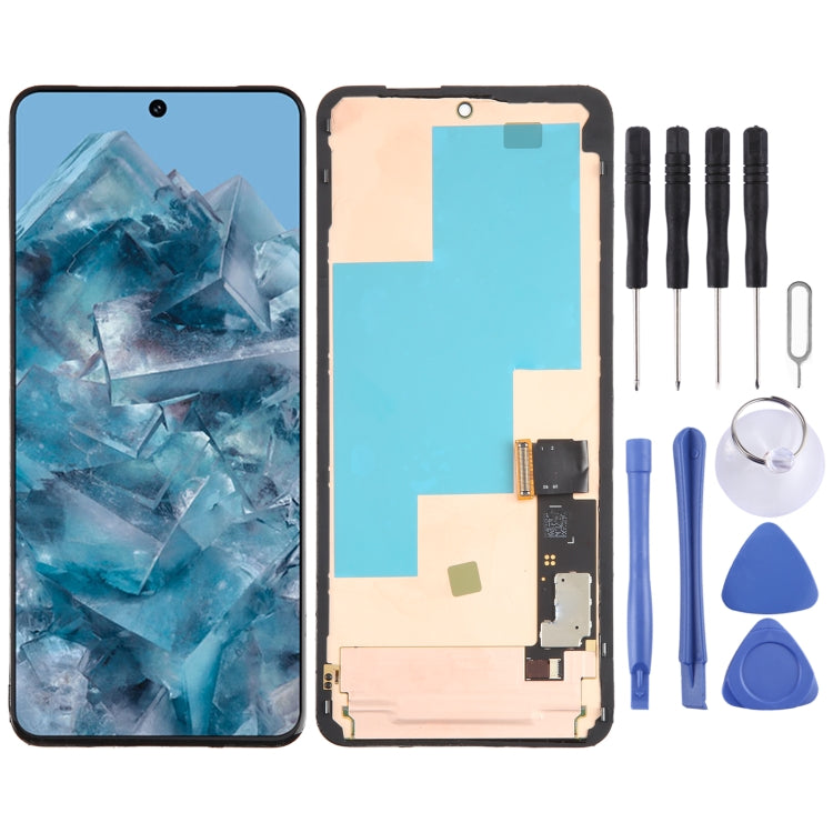 For Google Pixel 8 Pro GC3VE G1MNW LCD Screen Digitizer Full Assembly with Frame
