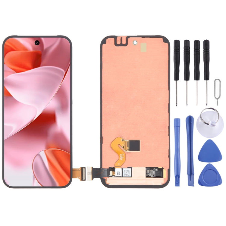 For Google Pixel 9 G2YBB GUR25 OLED Material LCD Screen Digitizer Full Assembly with Frame