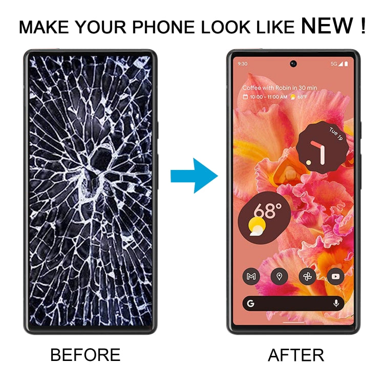 For Google Pixel 6 GB7N6 G9S9B16 G9S9B TFT LCD Screen Digitizer Full Assembly