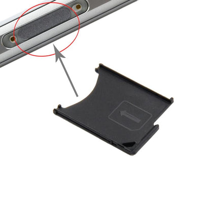 Sony Xperia Z SIM Card Tray Replacement Black | C6602 C6603 L36h – image 1