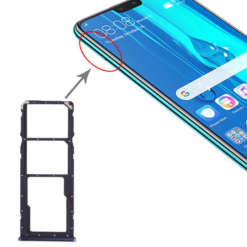 Huawei Y9 2019 SIM Card Tray Replacement | Black Pink Blue Silver – image 5