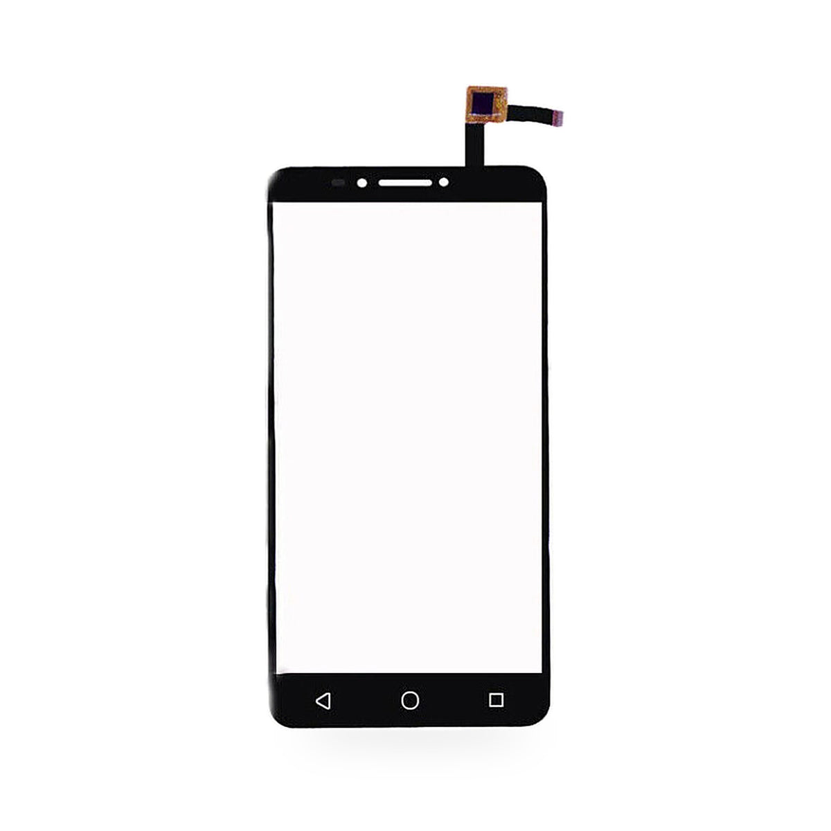 Alcatel PIXI 4 6" 9001 9001X Rear Camera Lens Glass Replacement - new OEM standard camera lens on white background