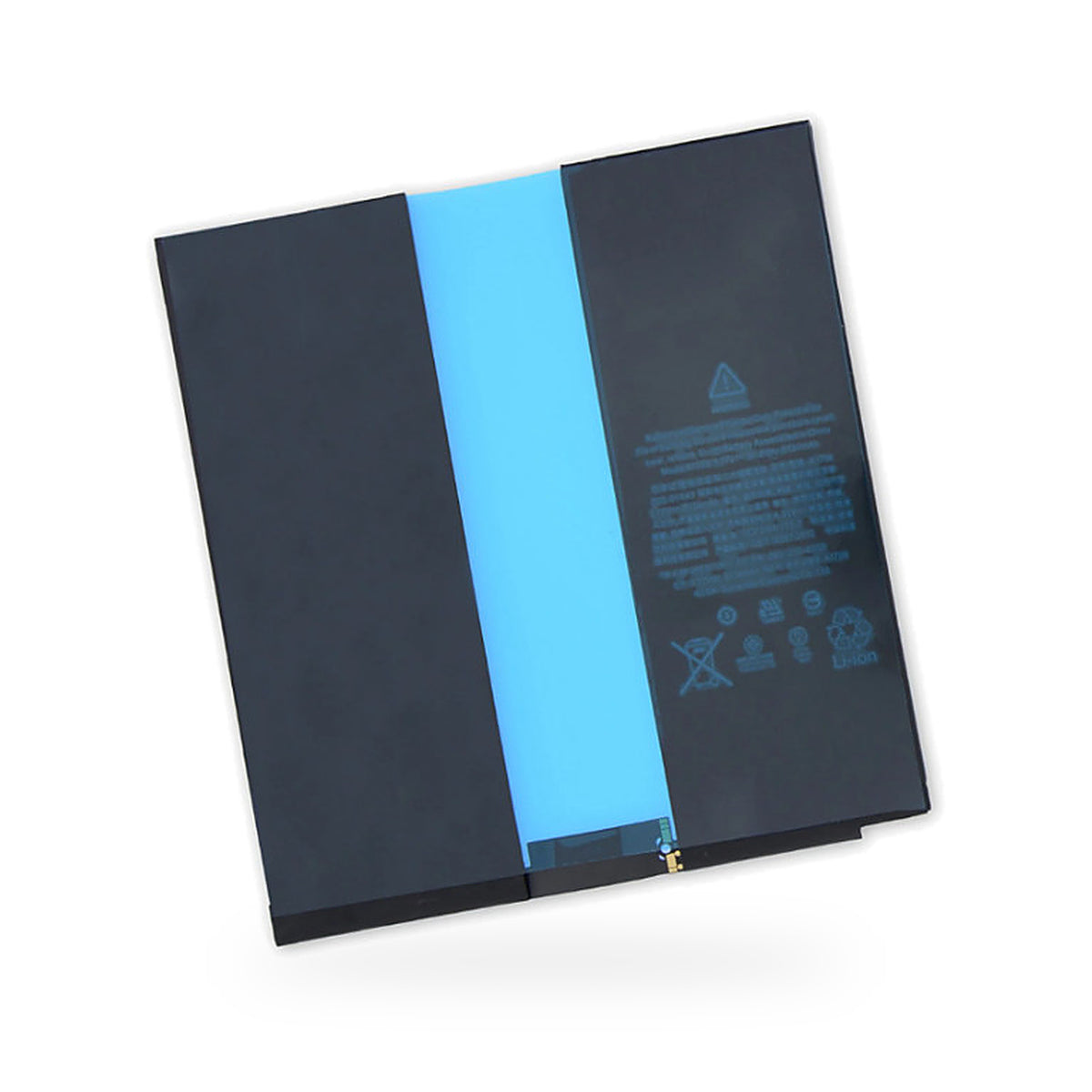 Apple iPad Pro 10.5 (2017) replacement battery, front view on white background