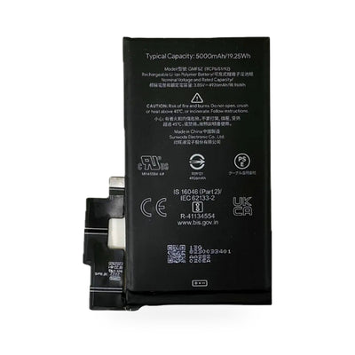 Google Pixel 7 Pro Battery Replacement 5000 mAh - new OEM standard battery on white background