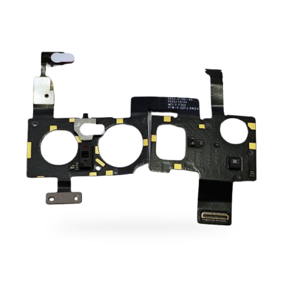 Google Pixel 8 Pro Microphone & Flash Light Sensor Flex Replacement - new OEM standard flex cable on white background