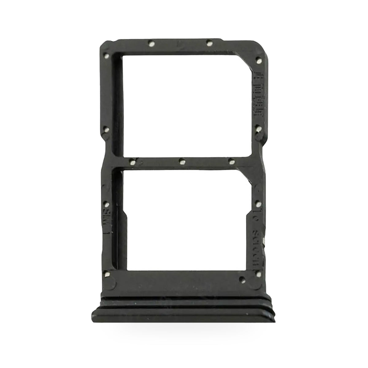 Honor 200 Lite SIM Card Tray Holder Replacement (Black) - new OEM standard SIM tray on white background
