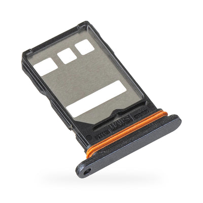 Huawei Honor 400 SIM Card Tray Holder Replacement (Black) - new OEM standard SIM tray on white background