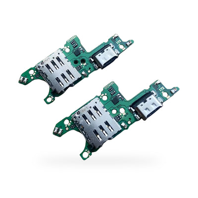 Huawei Honor Magic 6 Lite Charging Port Flex Replacement - new OEM standard charging port on white background
