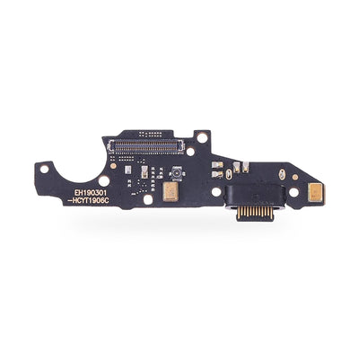 Huawei Mate 20X Charging Port Flex Replacement - new OEM standard charging port on white background