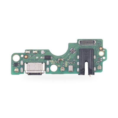 Infinix 8 Charging Port Flex Replacement - new OEM standard charging port on white background