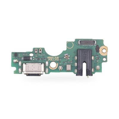 Infinix Hot 20 Charging Port Flex Replacement - new OEM standard charging port on white background