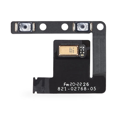 iPad Air 4th Gen Volume Button Flex Cable Replacement - new OEM standard button flex on white background