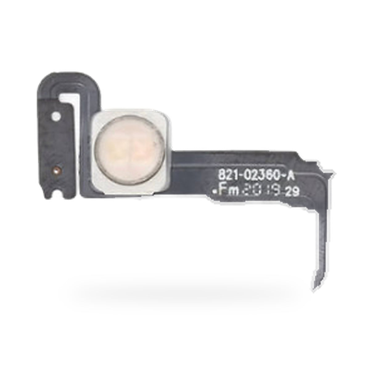 iPhone 11 Flash Light Camera Flash Light Flex Cable Replacement - new OEM standard camera lens on white background