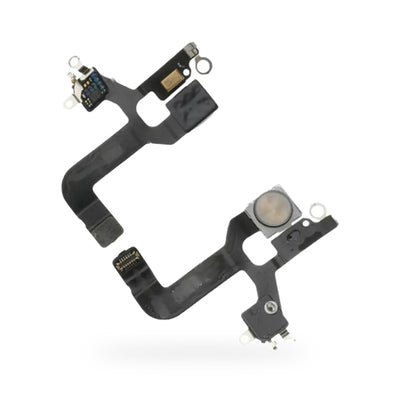 iPhone 12 Flash Light Camera Flash Light Flex Cable Replacement - new OEM standard camera lens on white background