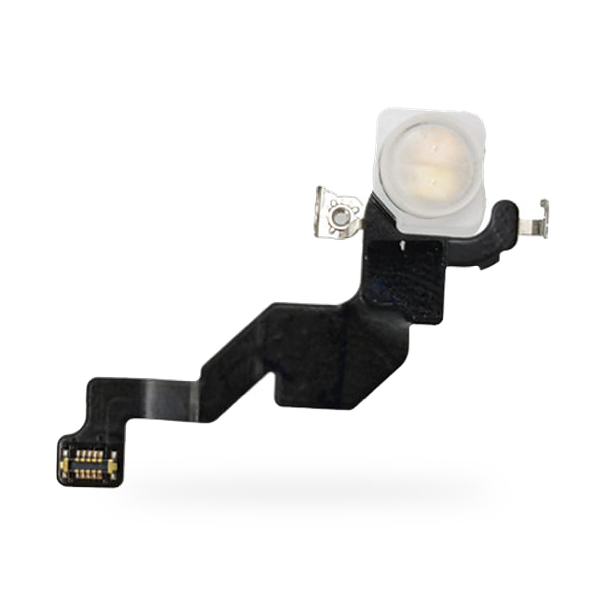 iPhone 13 Mini Flash Light Flex Cable Replacement - new OEM standard flex cable on white background