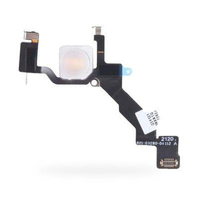 iPhone 13 Pro Max Flash Light Flex Cable Replacement - new OEM standard flex cable on white background