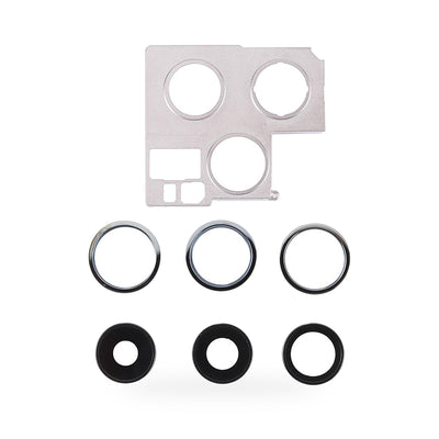 iPhone 13 Pro Plus Rear Camera Lens Glass Replacement - new OEM standard camera lens on white background