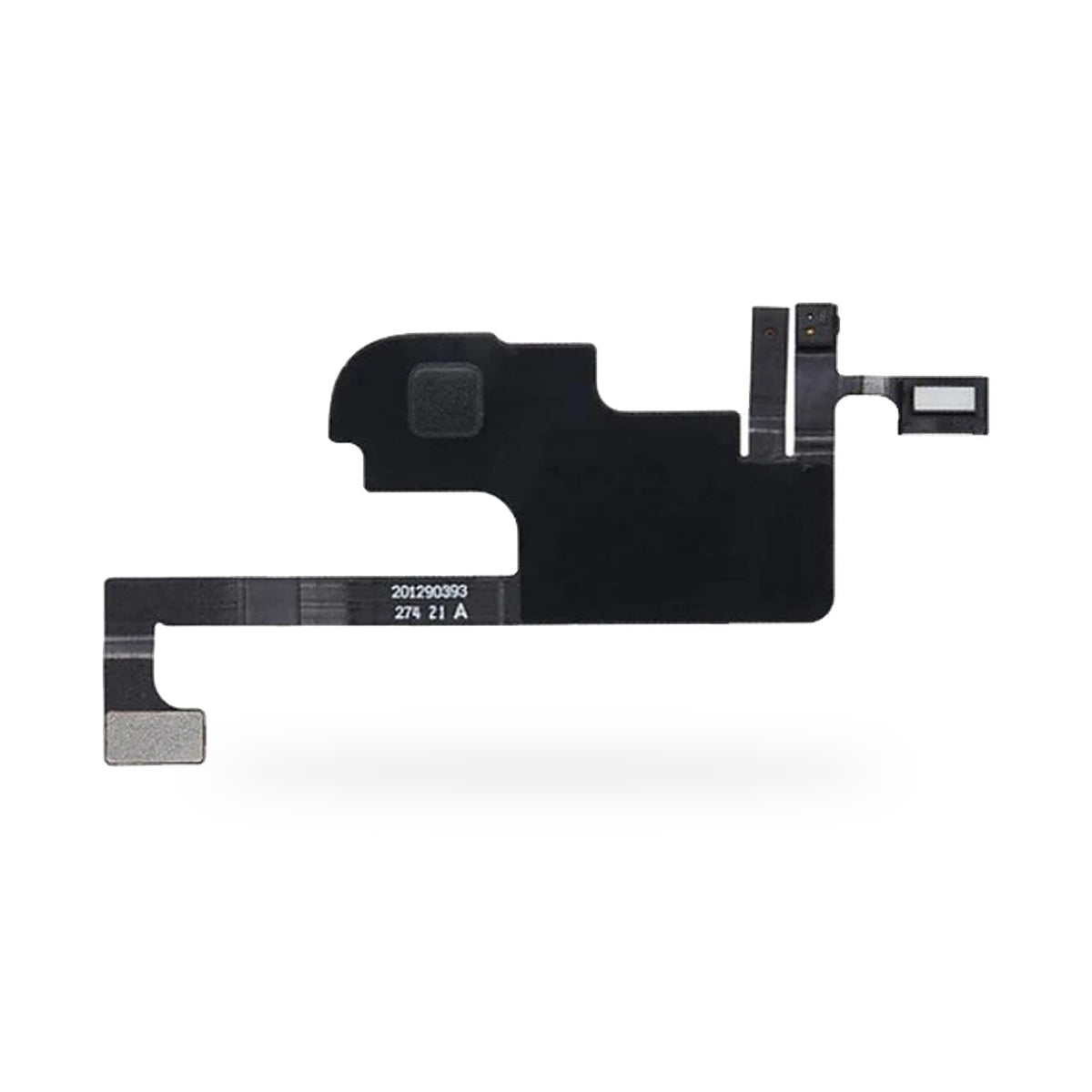 iPhone 14 Ear Piece Earspeaker Proximity Sensor Flex Cable Replacement - new OEM standard flex cable on white background