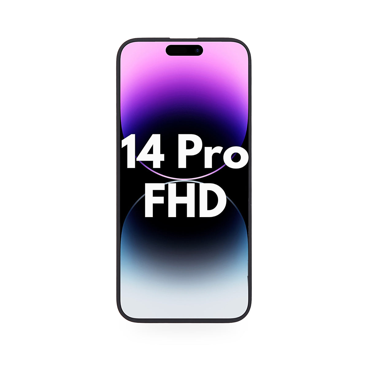 iPhone 14 Pro COF FHD Repair LCD Screen and Touch Digitiser Assembly Replacement - new OEM standard screen on white backgroun