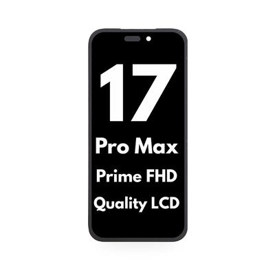 iPhone 17 Pro Max Prime FHD LCD Screen and Touch Digitiser Assembly Replacement - new OEM standard screen on white background
