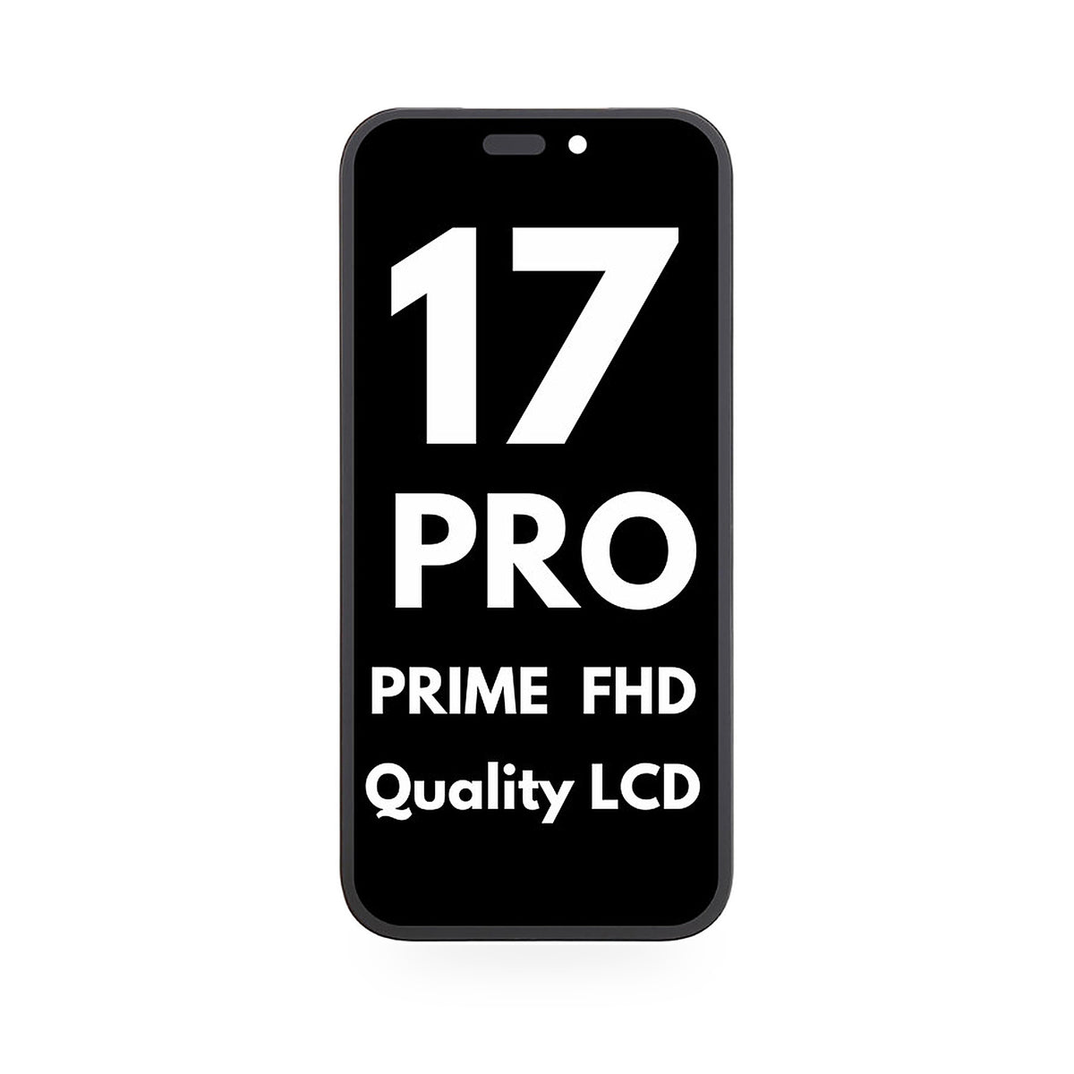 iPhone 17 Pro Prime FHD LCD Screen and Touch Digitiser Assembly Replacement - new OEM standard screen on white background