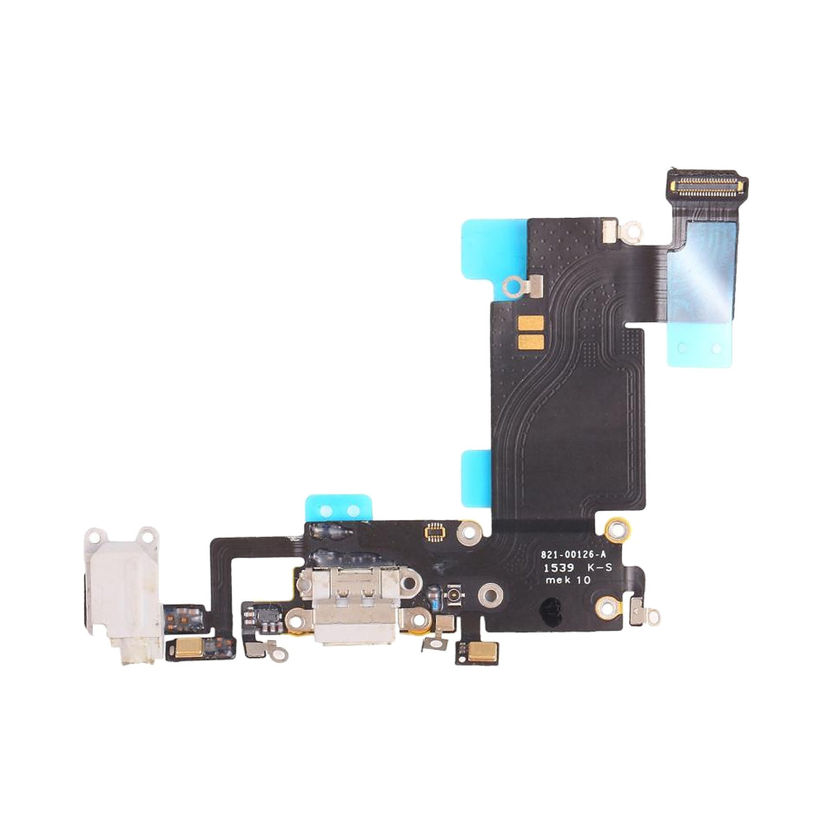 Apple iPhone 6s Plus charging port flex cable replacement, light grey
