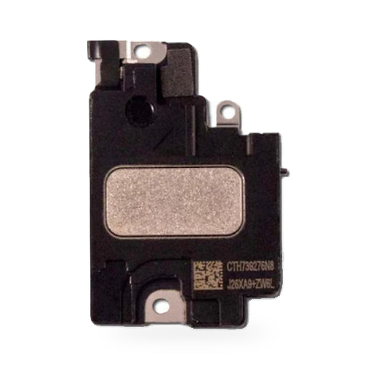 iPhone X Unit Loudspeaker Ringer Buzzer Replacement - new OEM standard loudspeaker on white background