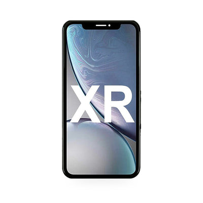 iPhone XR Retina LCD Screen and Touch Digitiser Assembly Replacement - new OEM standard screen on white background