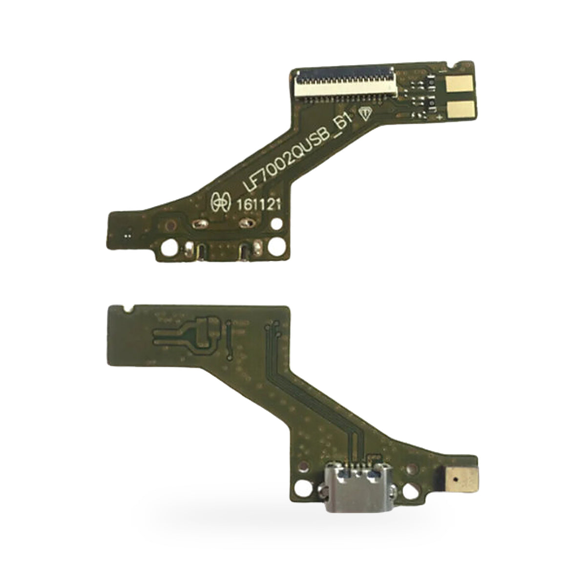 Lenovo PHAB PB1 750 Charging Port Flex Replacement - new OEM standard charging port on white background