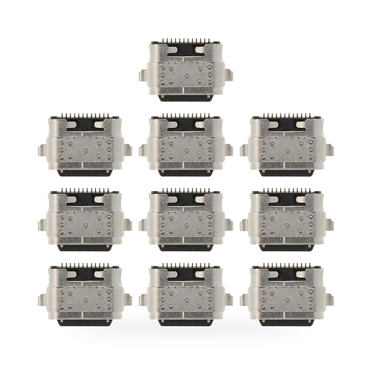 Lenovo Tab M10 TB X505L TB X505F Charging Port Flex Replacement - new OEM standard charging port on white background