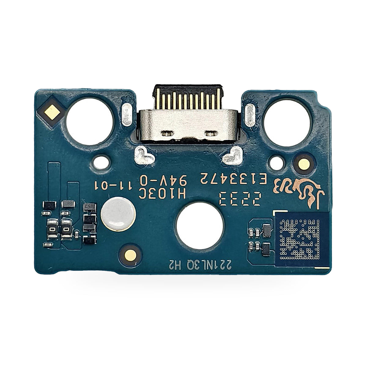 Lenovo Tab P11 2nd Gen TB 350FU Charging Port Flex Replacement - new OEM standard charging port on white background
