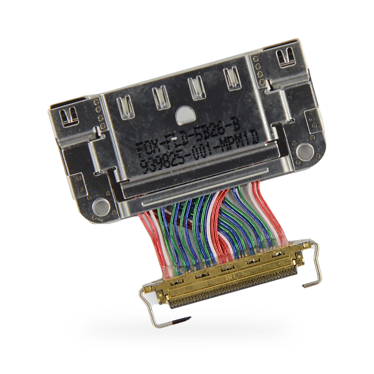 Microsoft Surface Pro 4 1724 Charging Port Flex Replacement - new OEM standard charging port on white background