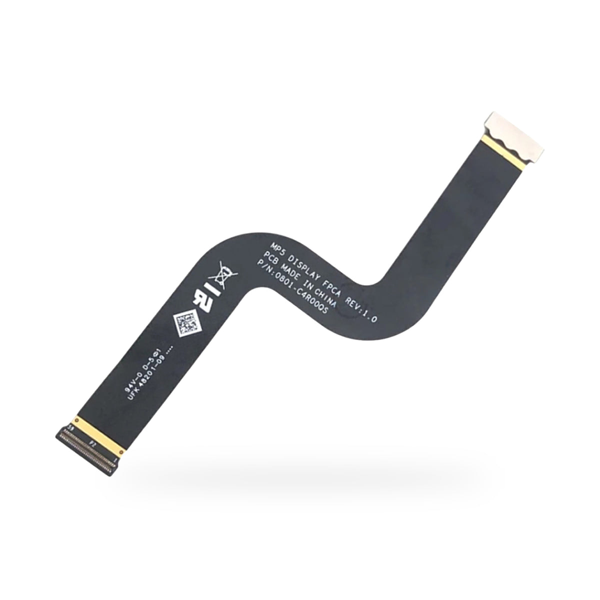 Microsoft Surface Pro 7 Plus Plus LCD Flex Cable Replacement - new OEM standard LCD flex cable on white background