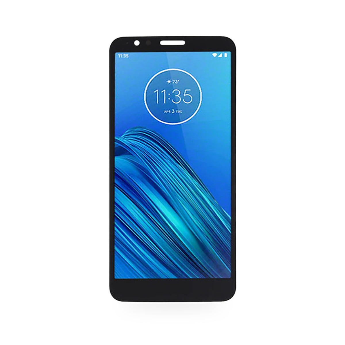 Motorola Moto E6 LCD Screen and Touch Digitiser Assembly Replacement - new OEM standard screen on white background