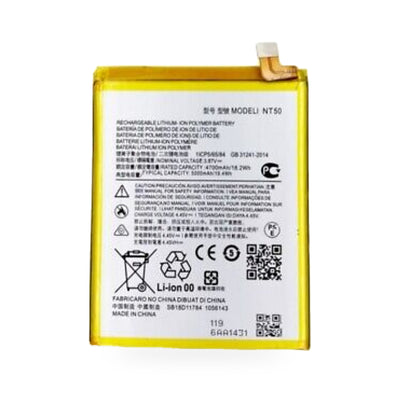Motorola Moto Edge 20 Lite Battery Replacement - new OEM standard battery on white background