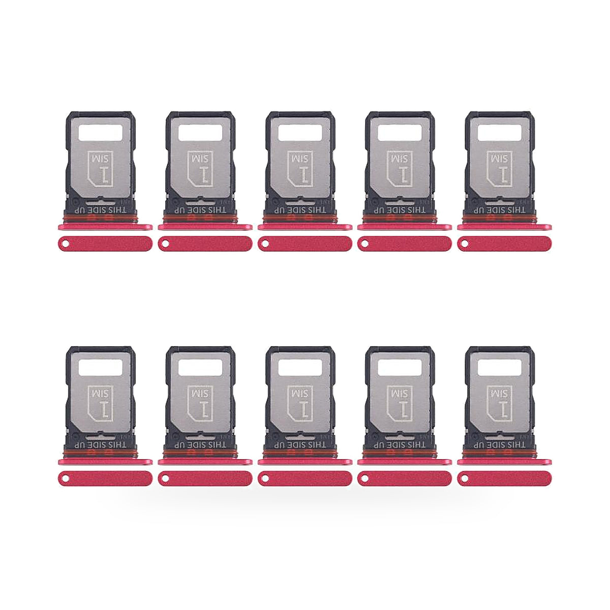 Motorola Moto Edge 30 SIM Card Tray Holder Replacement - new OEM standard SIM tray on white background