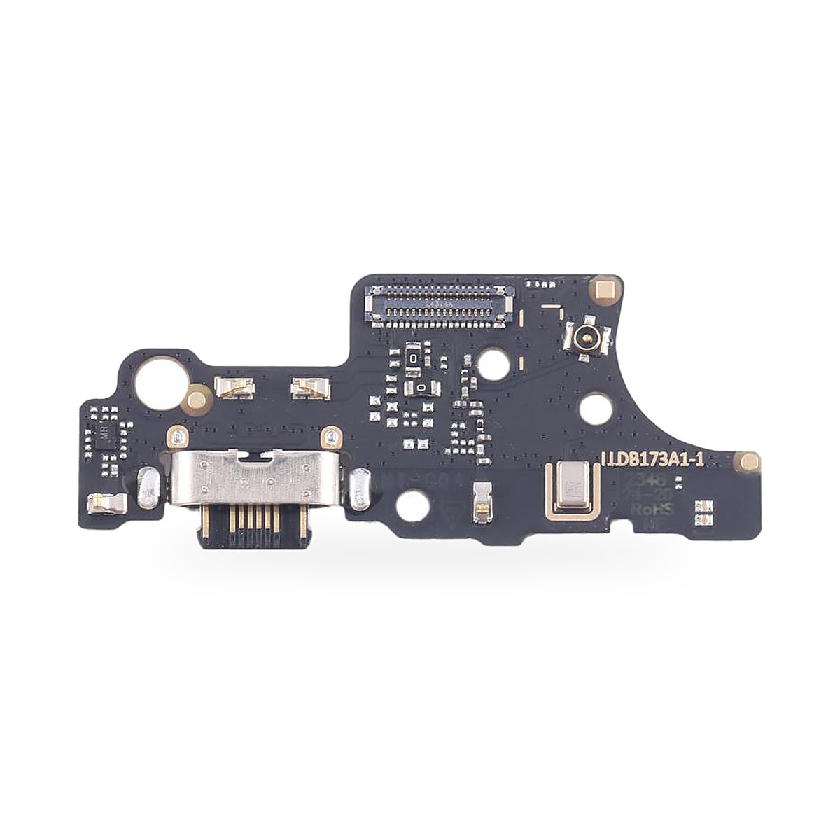 Motorola Moto G04 Charging Port Flex Replacement - new OEM standard charging port on white background