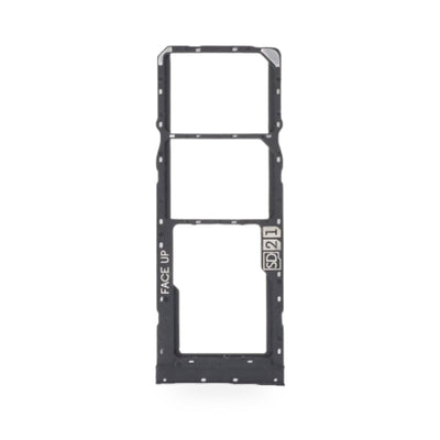 Motorola Moto G13 Golder SIM Card Tray Holder Replacement (BLACK) - new OEM standard SIM tray on white background