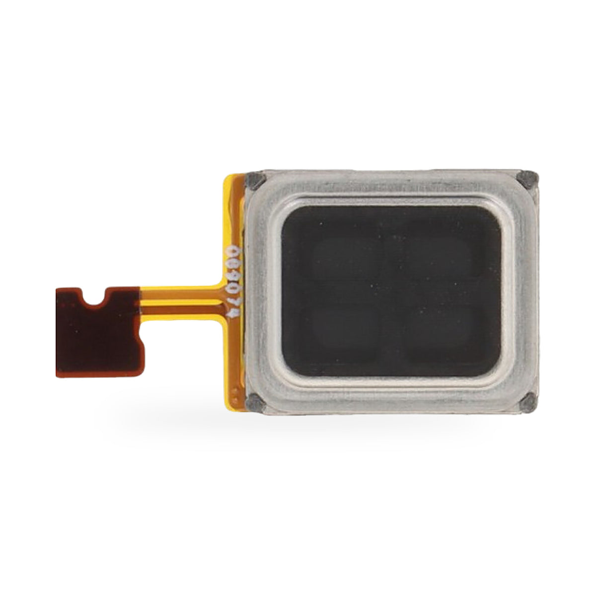 Motorola Moto G15 Earpiece Speaker Replacement - new OEM standard earpiece speaker on white background