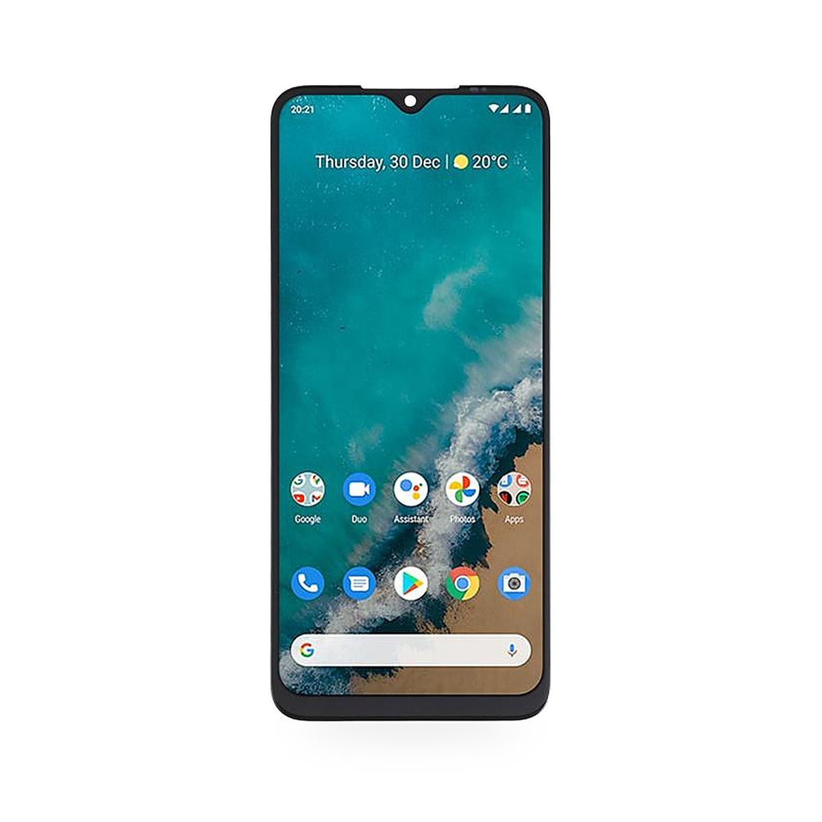 Motorola Moto G50 LCD Screen and Touch Digitiser Assembly Replacement - new OEM standard screen on white background